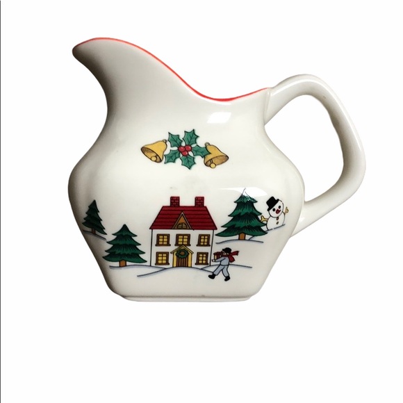 Joy of Christmas Jamestown China Creamer - Picture 1 of 6